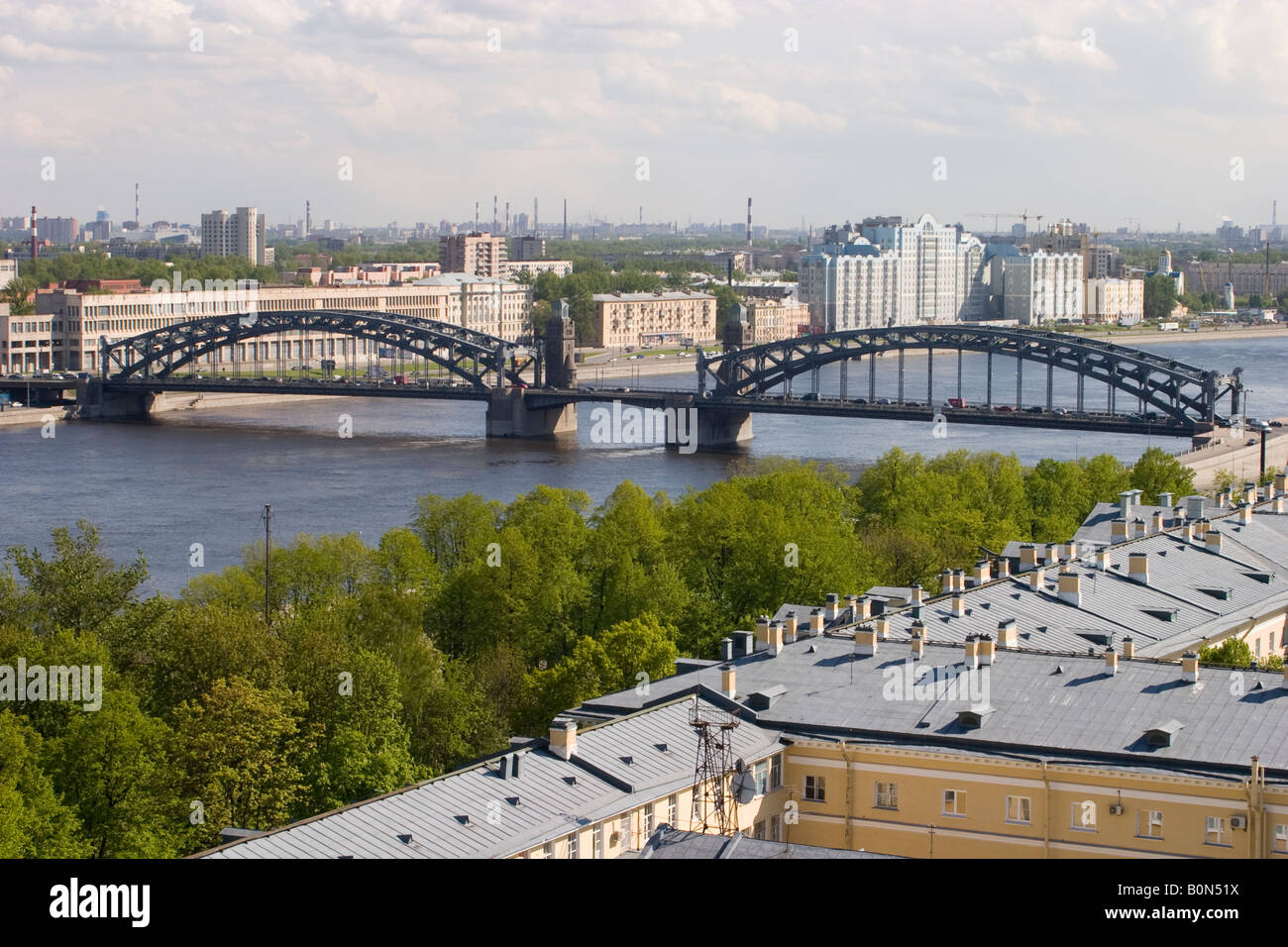 Bolsheokhtinsky Bridge in St. Petersburg: its history and photo 91 Bolsheokhtinsky Bridge in St. Petersburg: its history and photo 10