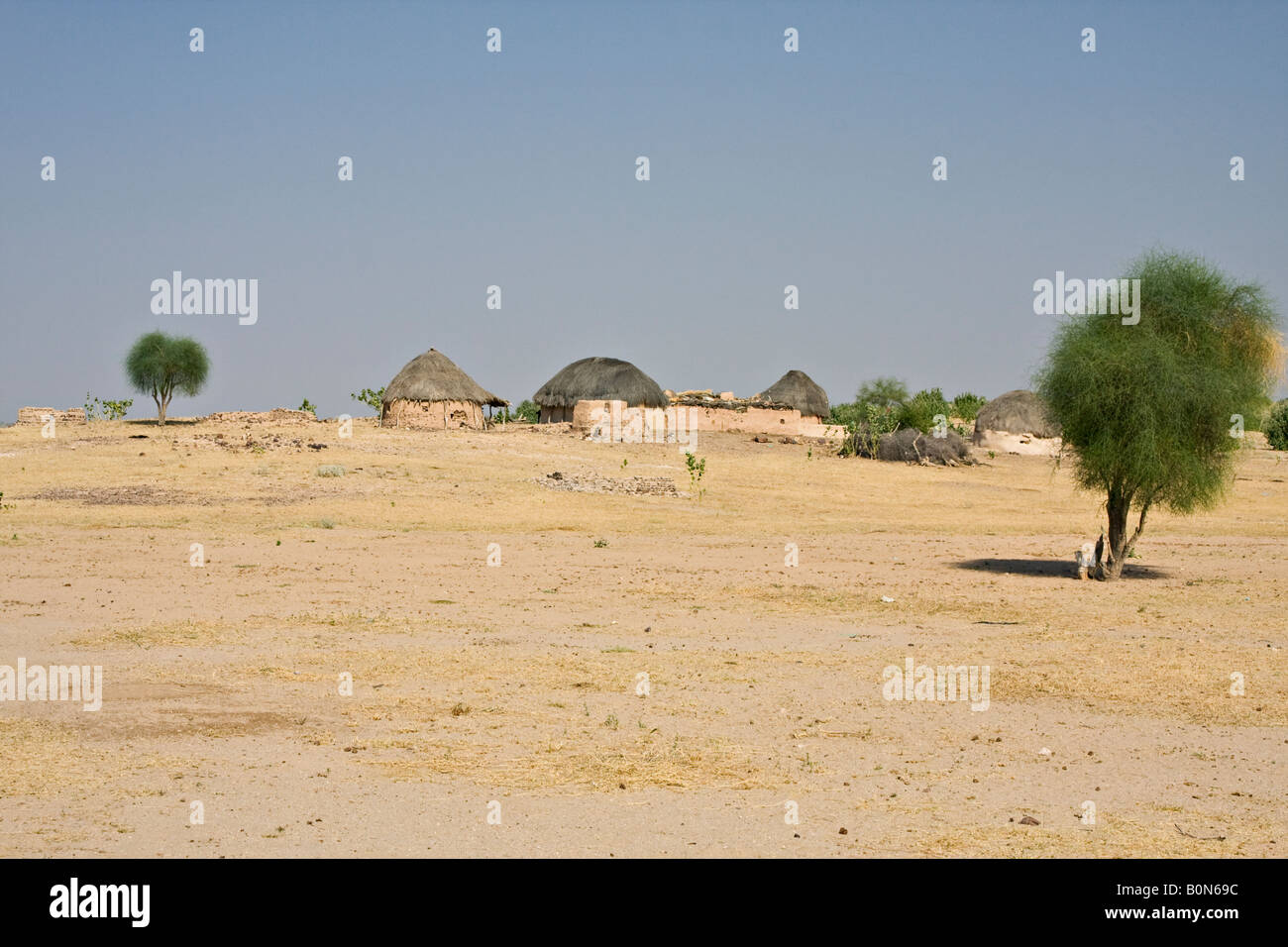 Khuri Village, Thar Desert, Desert National Park, Rajasthan,India, Asia ...