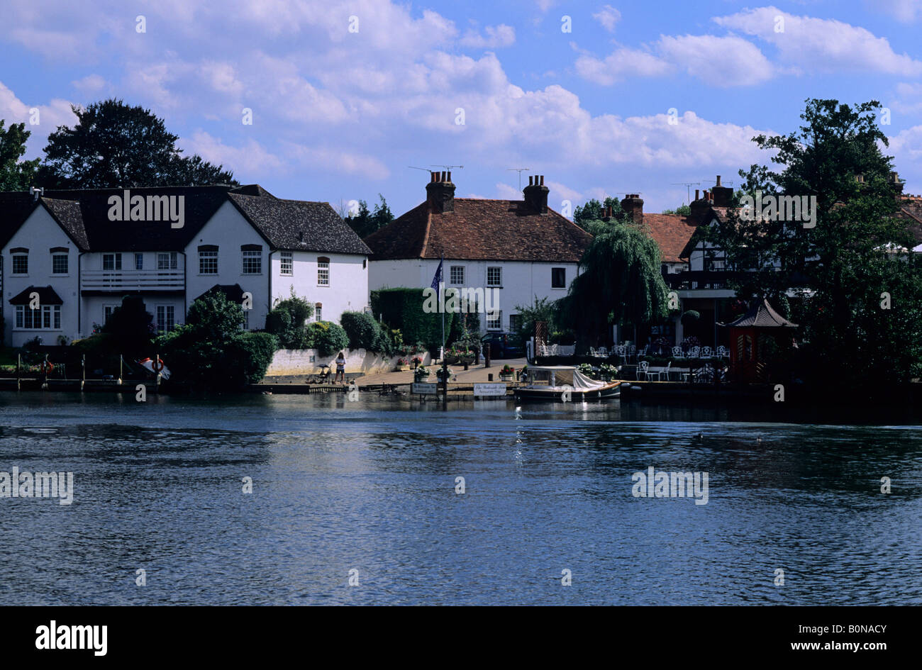 River Thames at Bray Maidenhead Berkshire England UK Stock Photo