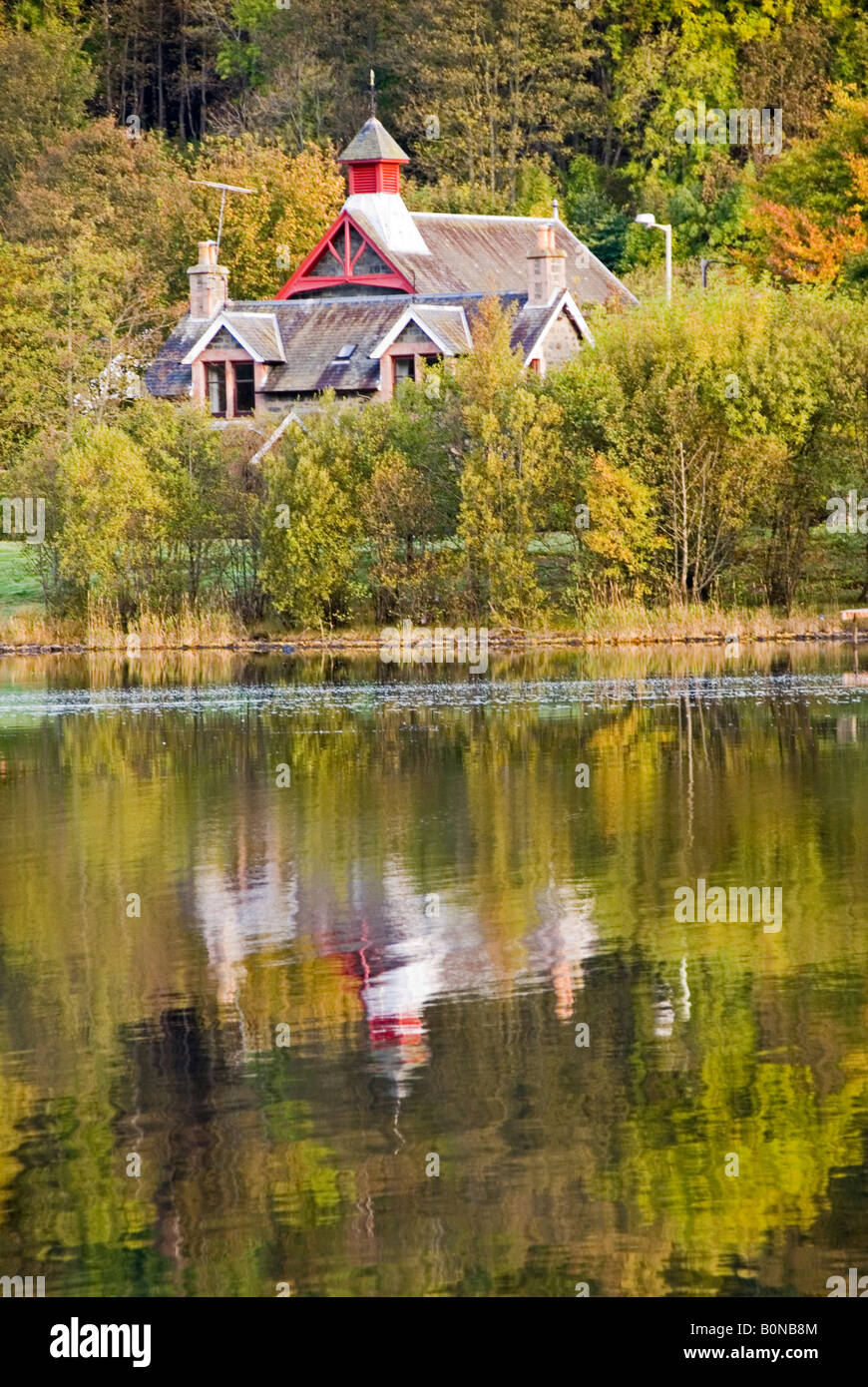 One of the buildings in Kenmore Loch Tay Stock Photo Alamy