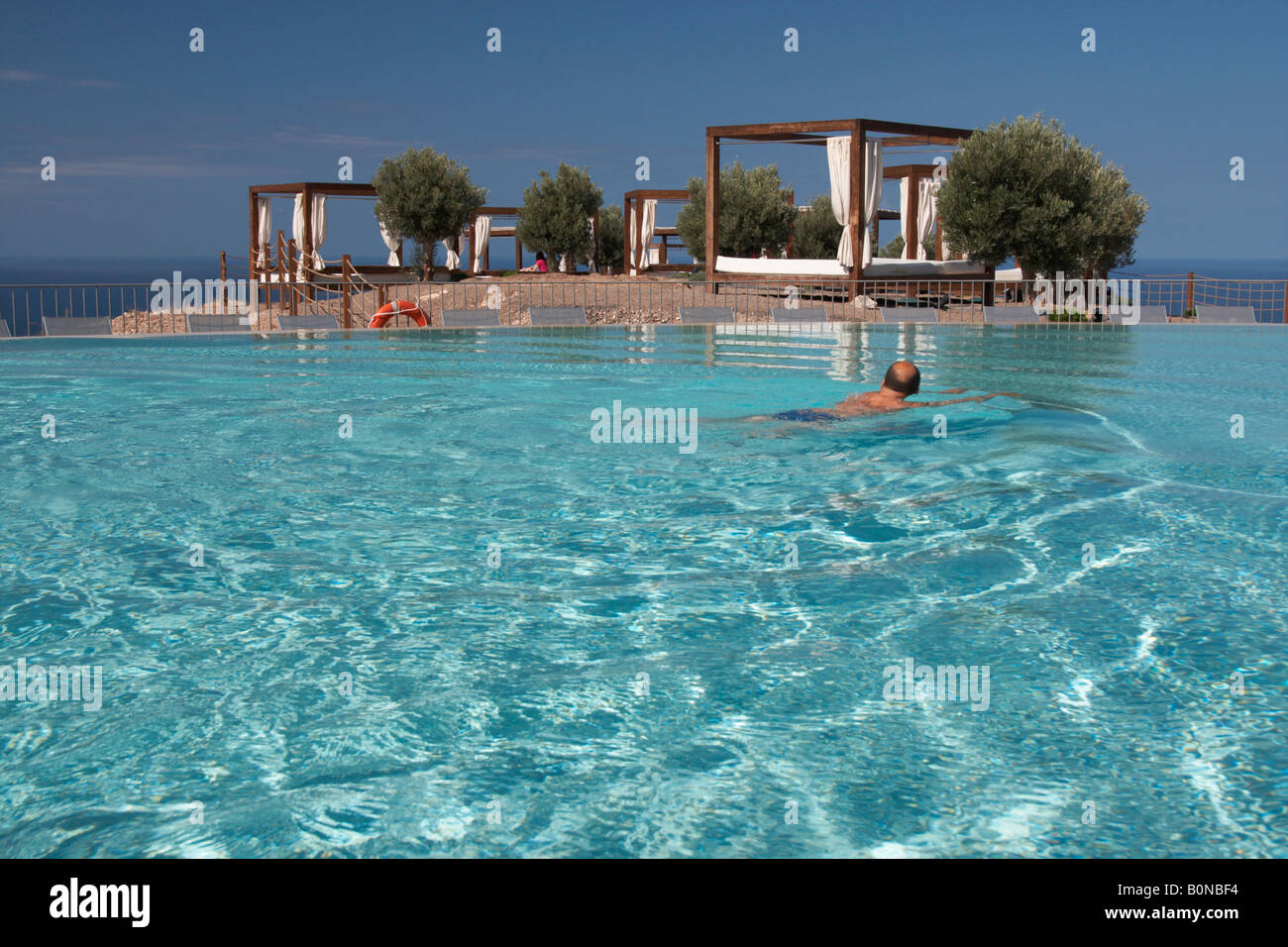 Rooftop pool, Sheraton hotel, Salobre golf & resort near Maspalomas on Gran  Canaria in the Canary Islands Stock Photo - Alamy