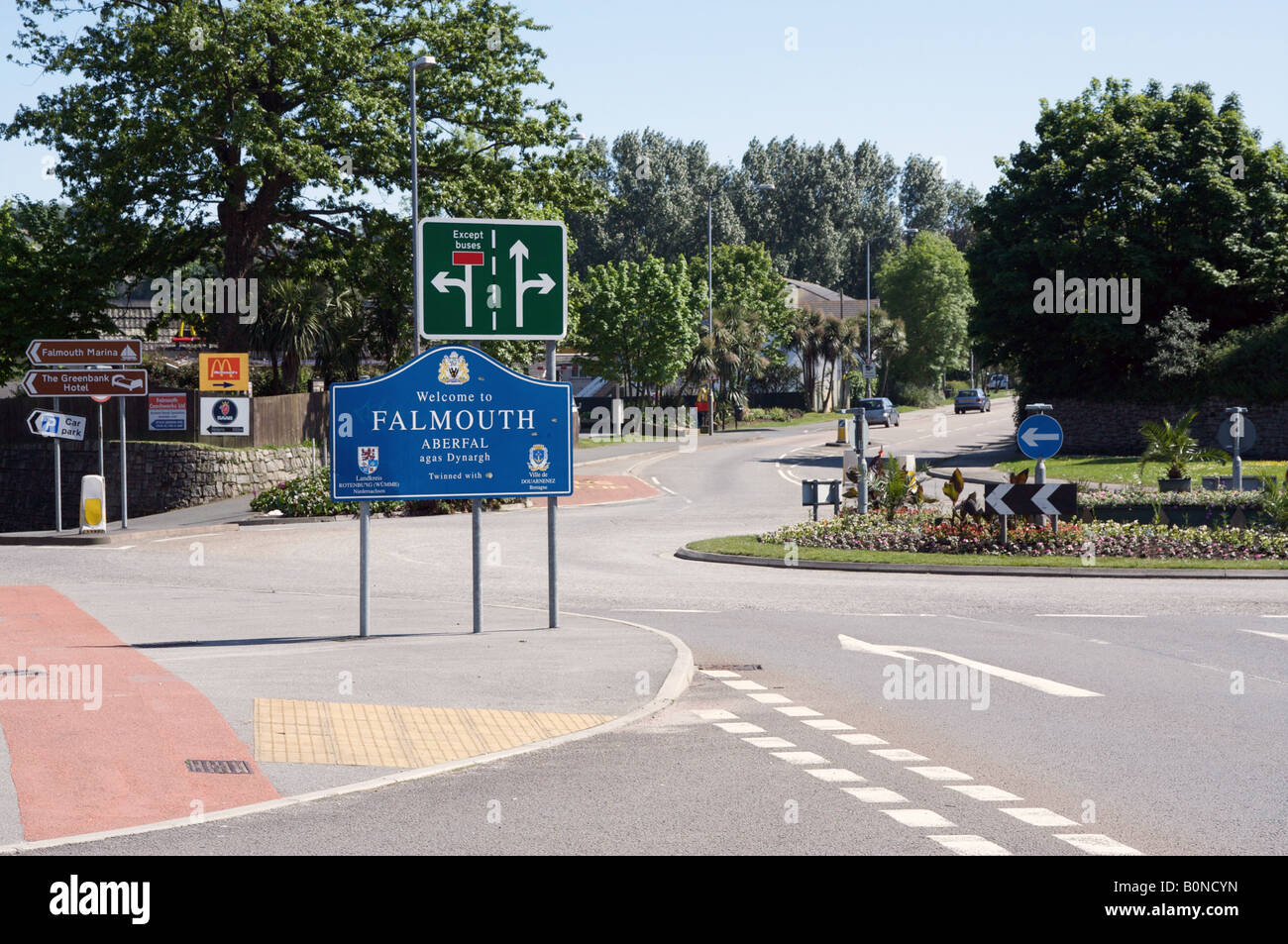 Welcome to Falmouth Stock Photo - Alamy