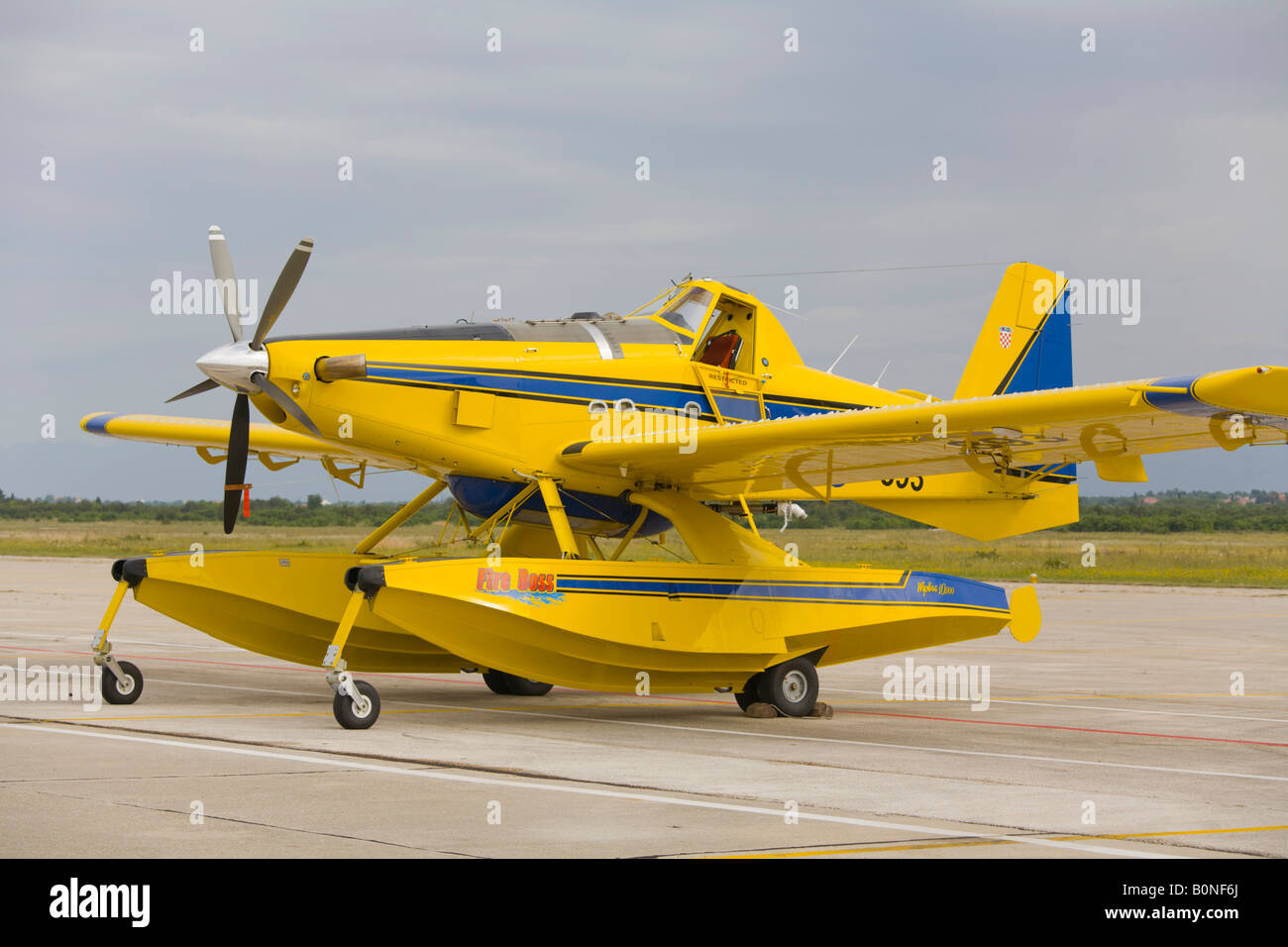Air Tractor AT 802 A "Fire Boss" on public display, Zemunik AFB, May 17,  2008 Stock Photo - Alamy