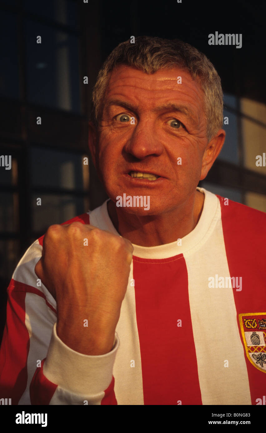 Famous Stoke City Supporter TJ Stock Photo