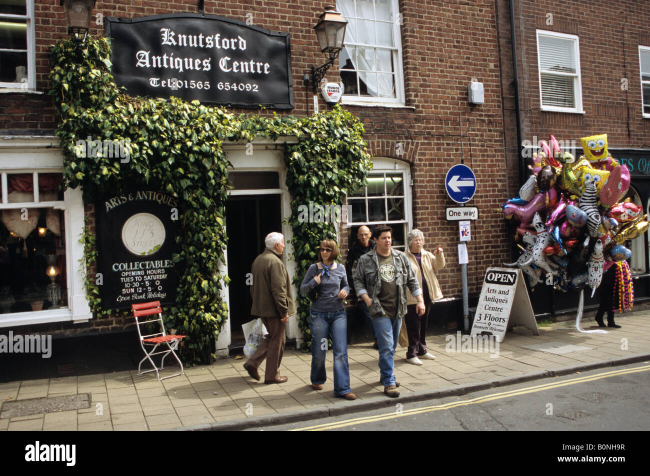 The Town Of Knutsford In Cheshire Stock Photo