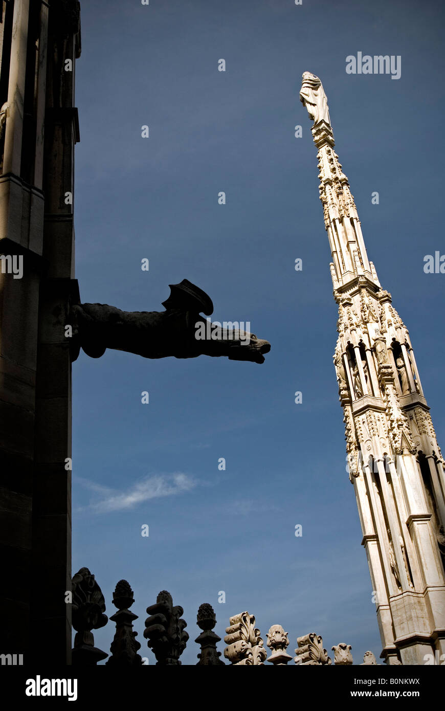 Milan, Italy. 2008. Duomo Stock Photo