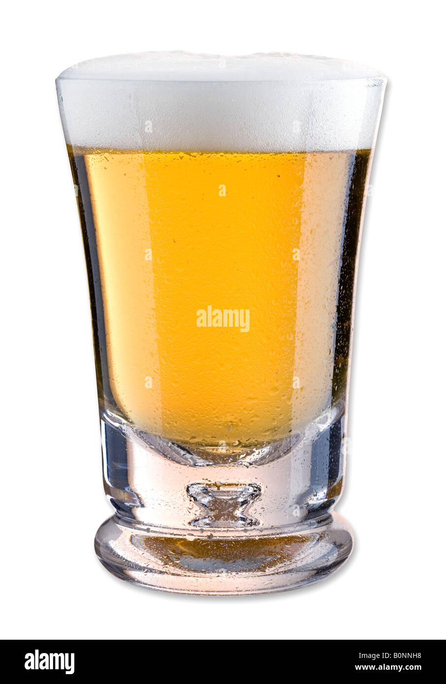 small tumbler of beer lager Stock Photo - Alamy