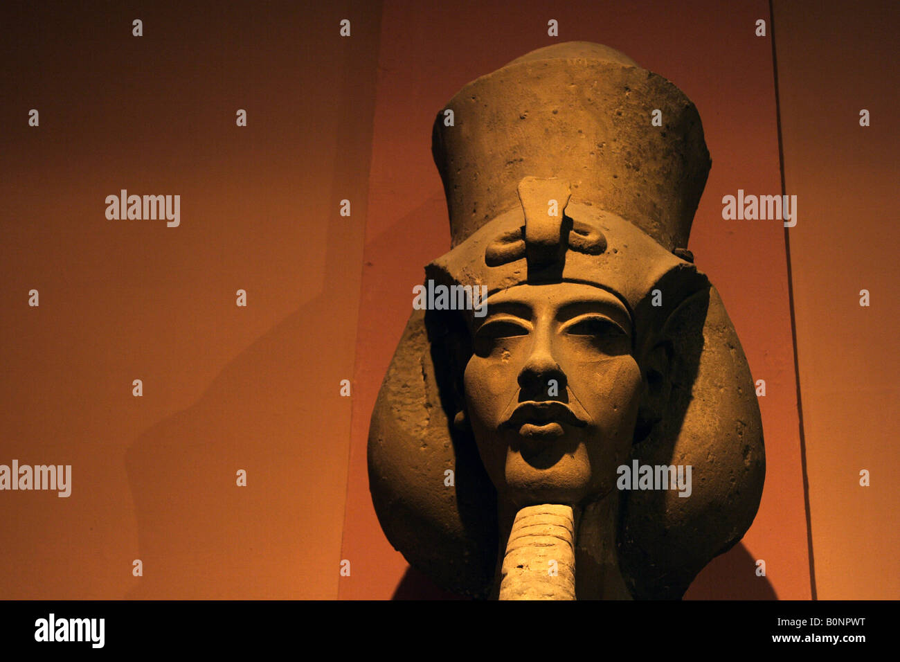 Pharaoh Akhenaton Stock Photo