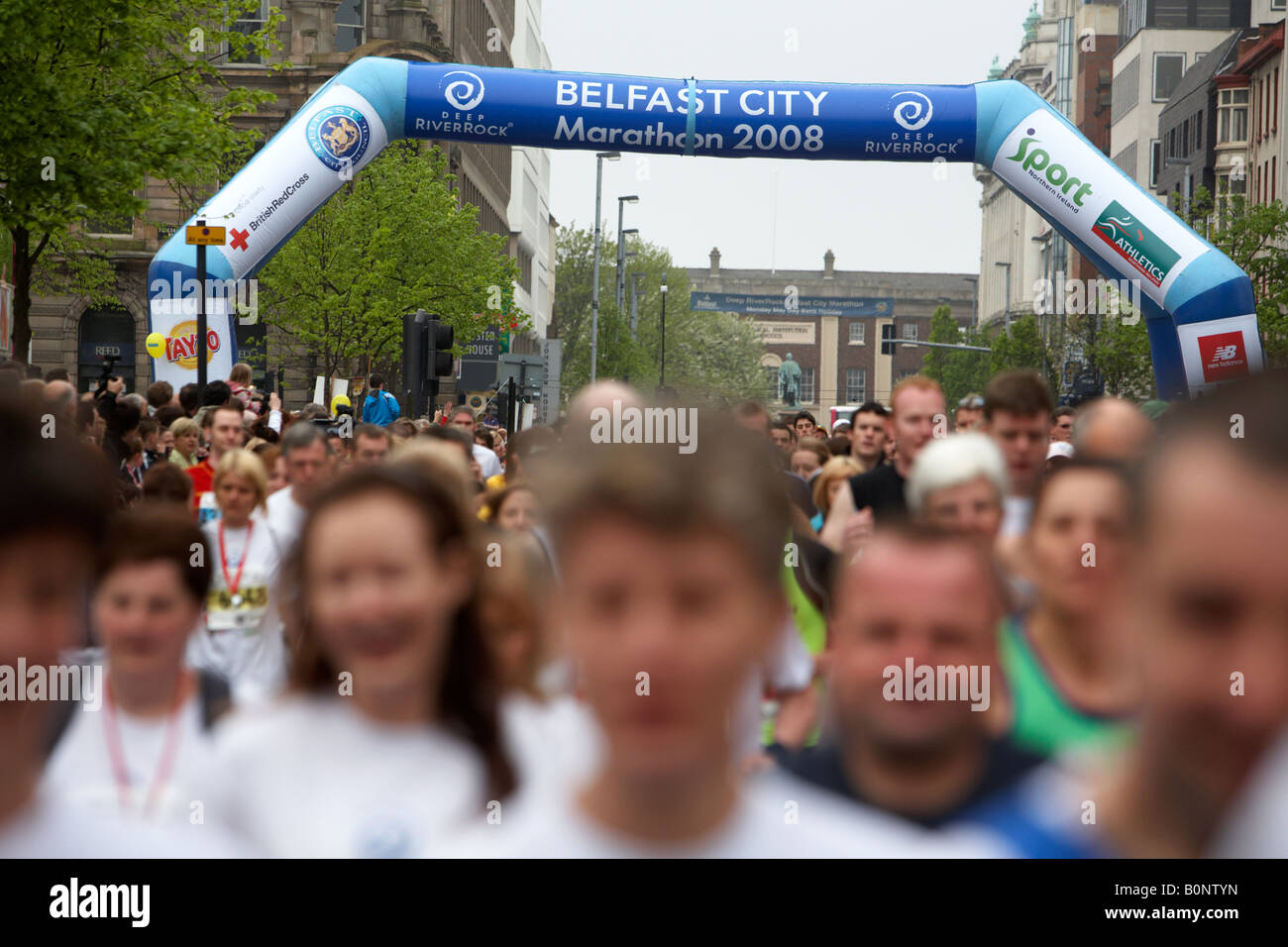 Running race start banner hires stock photography and images Alamy