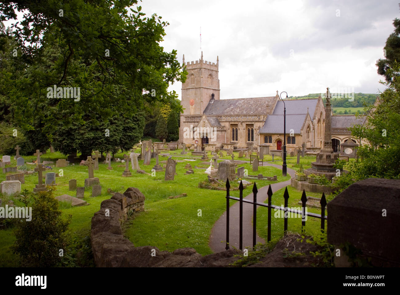 Parish Church of Saint Nicholas at Bathampton BaNES England UK View