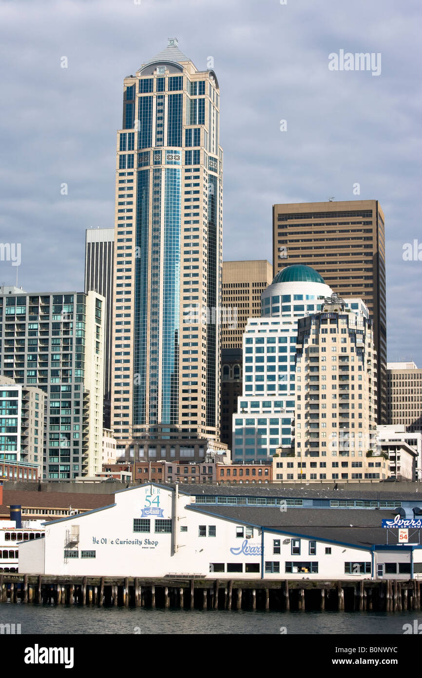 Washington Mutual Tower Building Seattle Washington State USA Stock