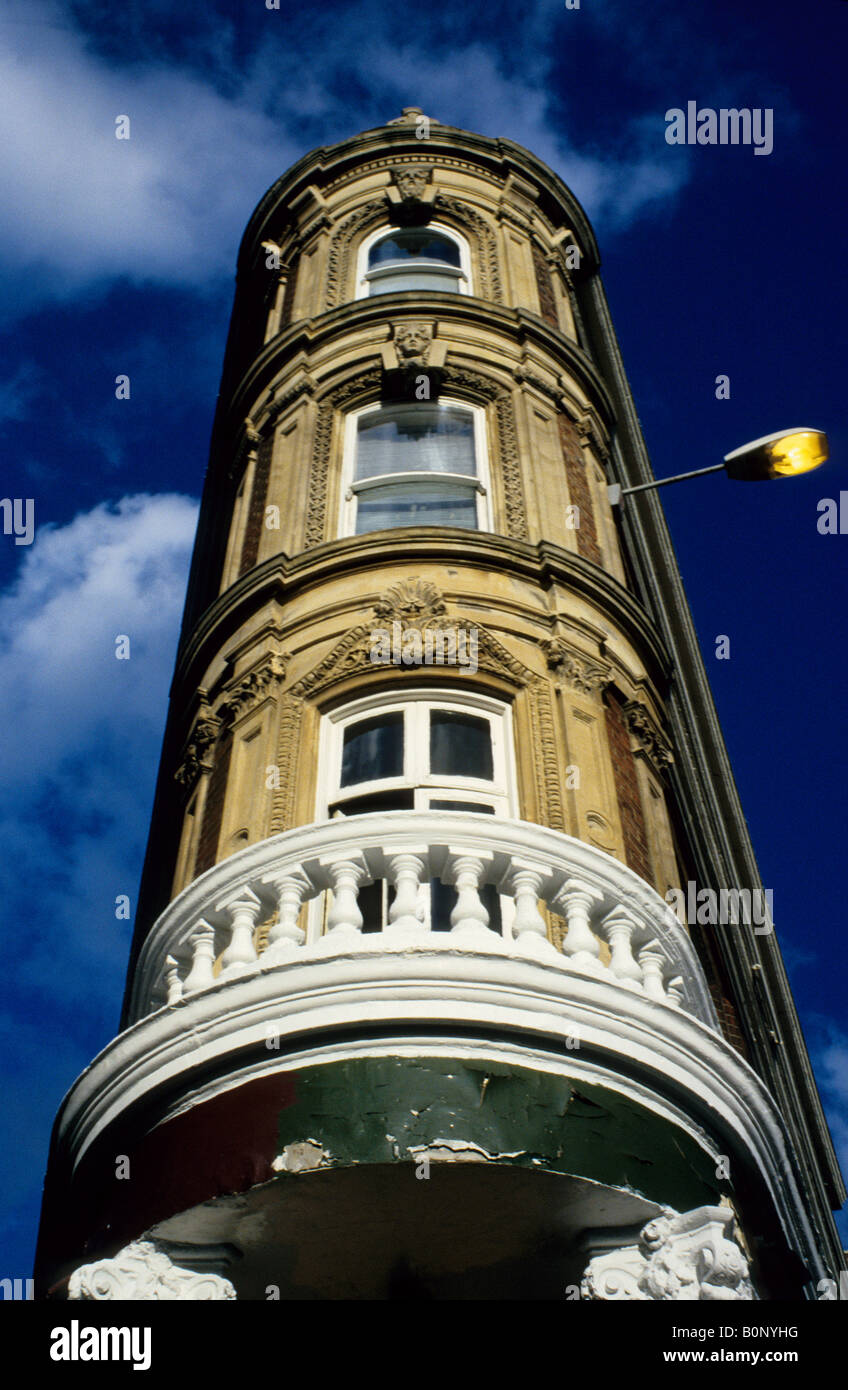 Narrow building, Smithfield, London, England Stock Photo Alamy