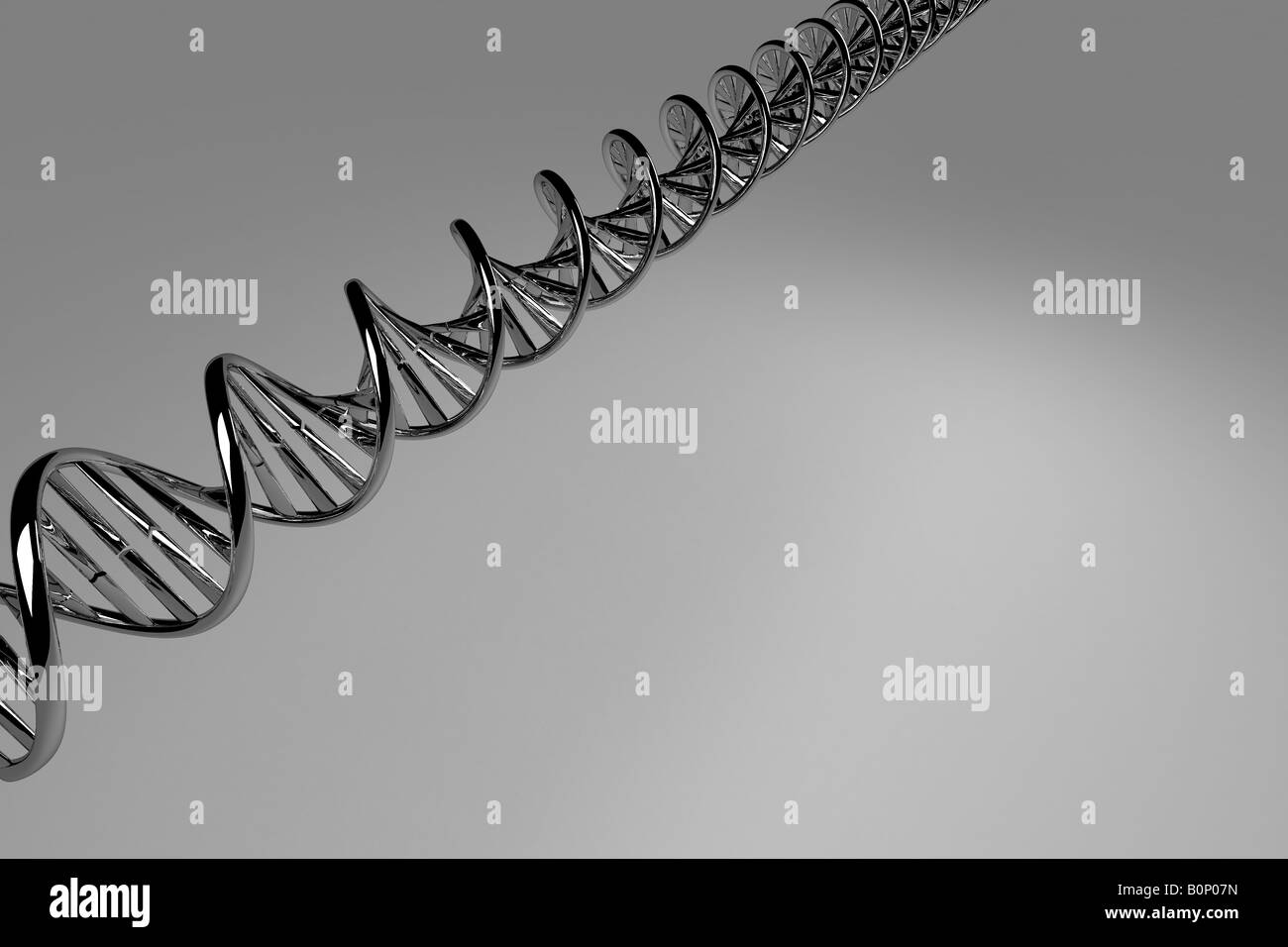 DNA double helix Stock Photo