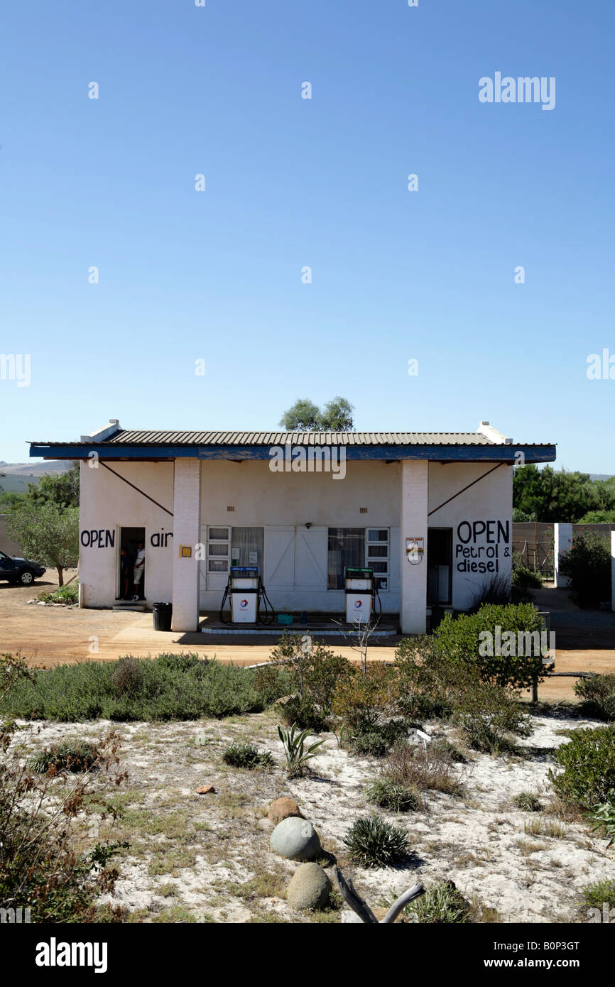 Petrol station near Cape Town south africa Stock Photo Alamy