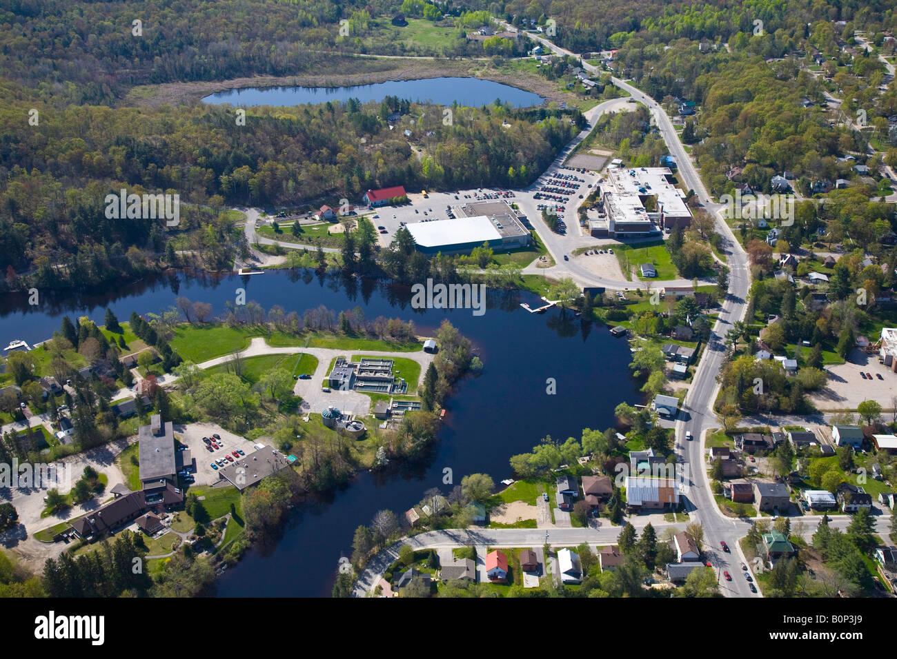 Northern ontario town huntsville ontario hires stock photography and