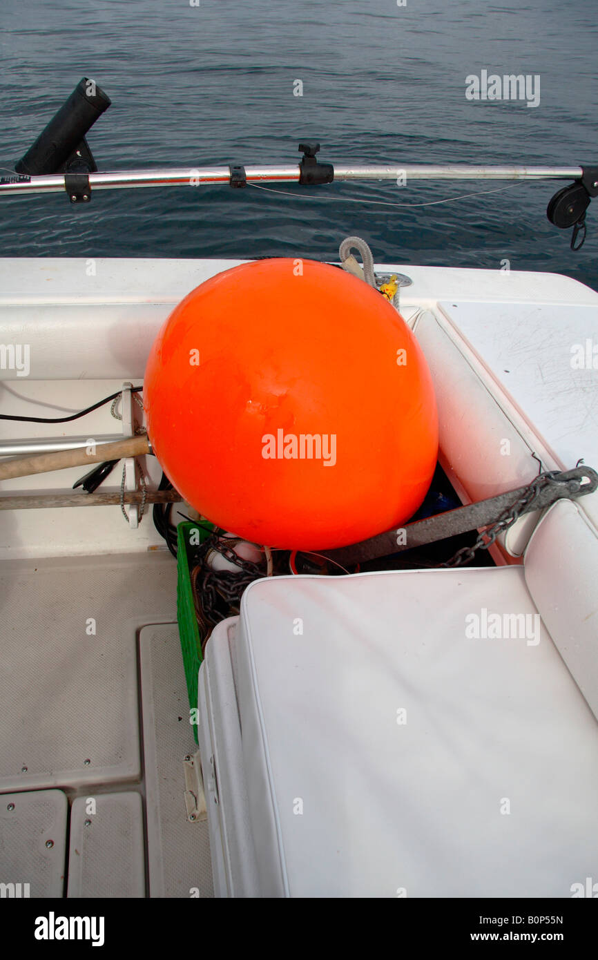 anchor buoy Stock Photo