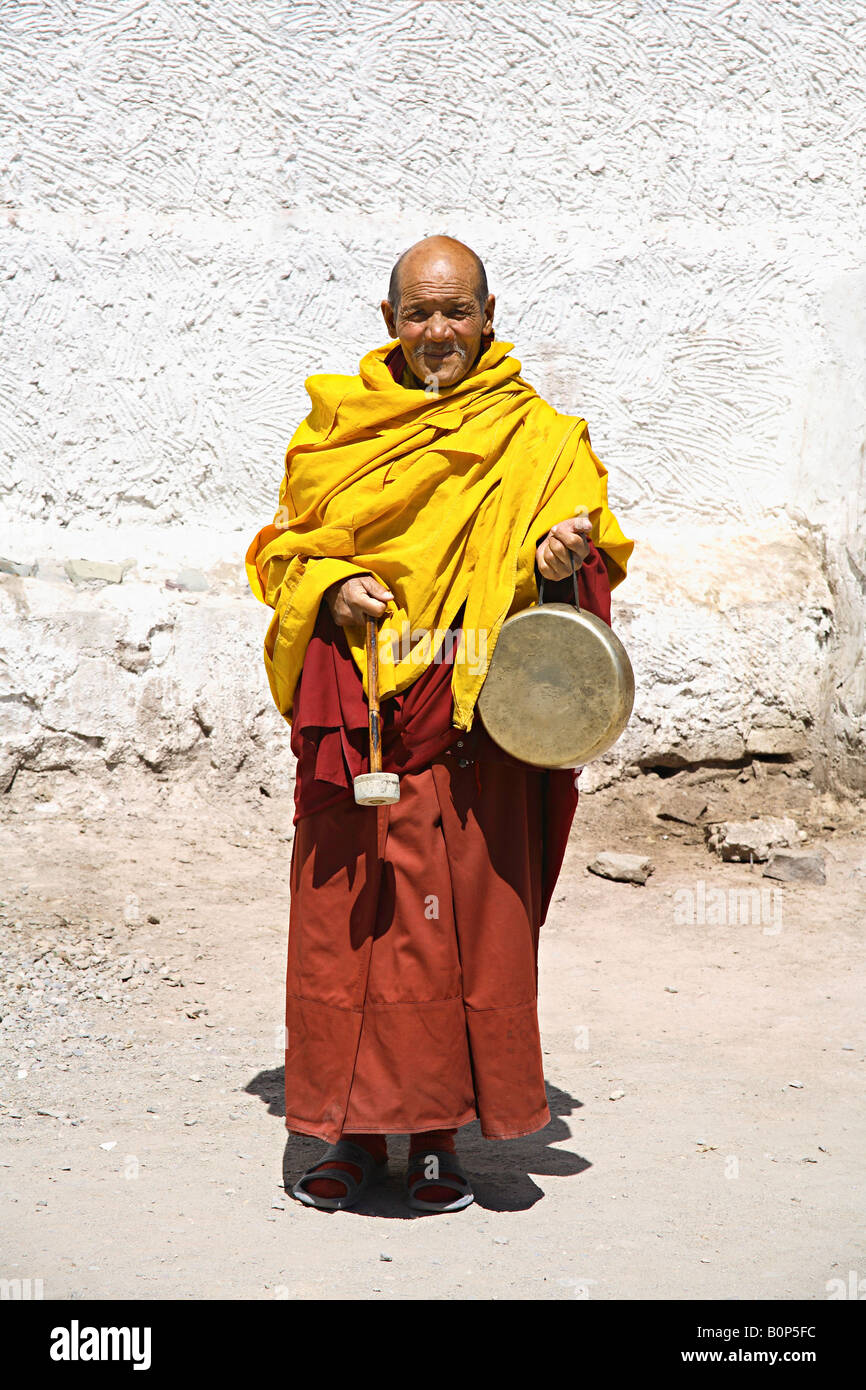 An old Lama at Leh Ladakh, India Stock Photo - Alamy