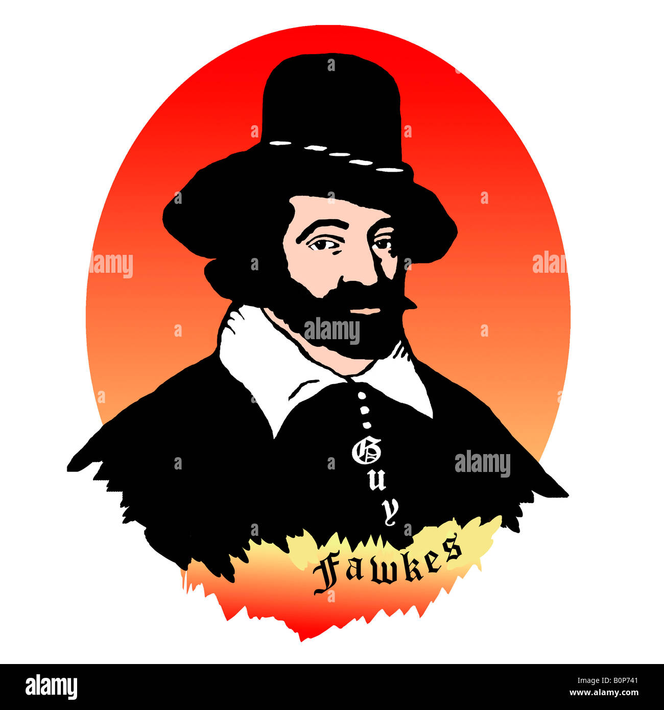 Guy Fawkes 1570 1606 Stock Photo Alamy