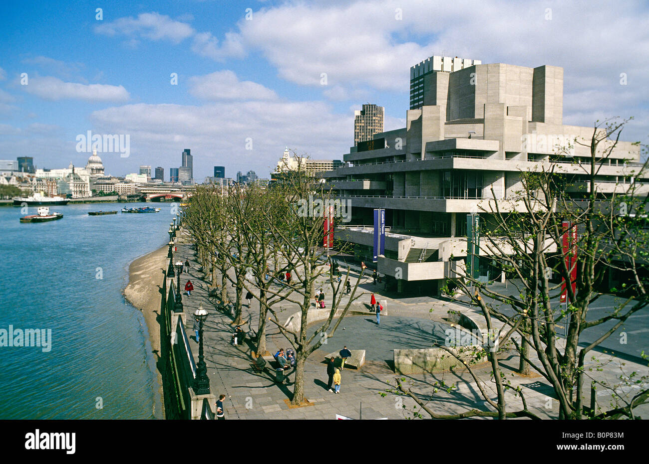 Royal National Theatre, London, United Kingdom Stock Photo