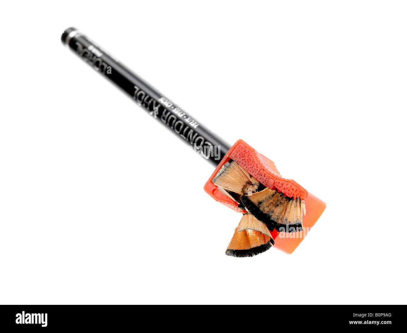 Sharpening Eyeliner Pencil Stock Photo Alamy