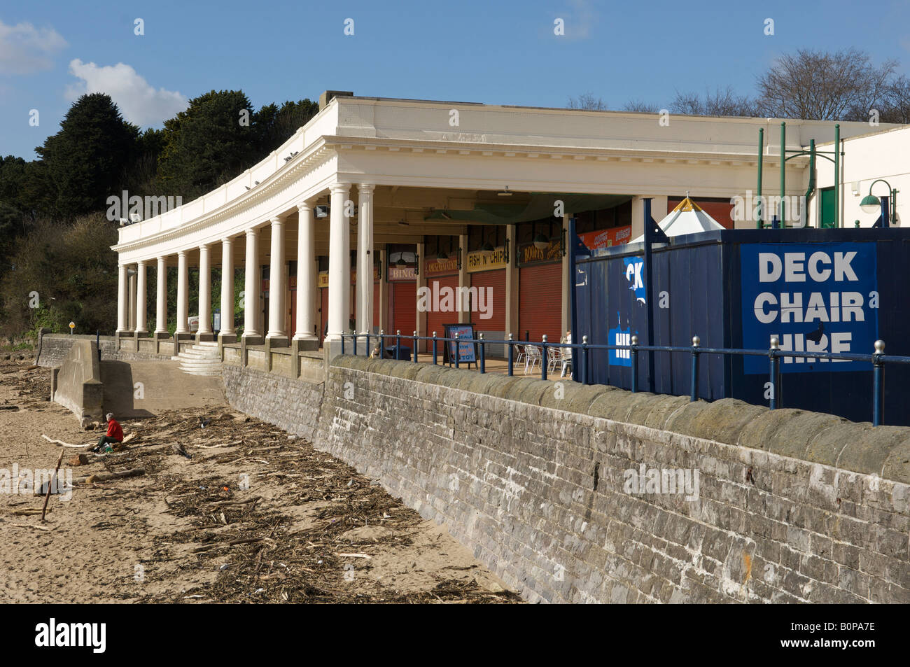 Barry Island Promenade at Barry Island in Wales Stock Photo Alamy