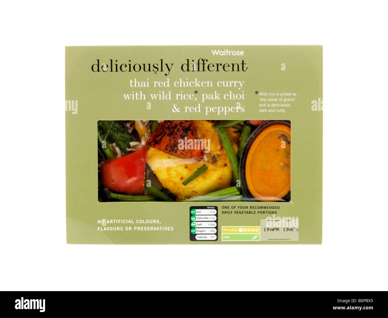 Red Thai Curry Stock Photo - Alamy