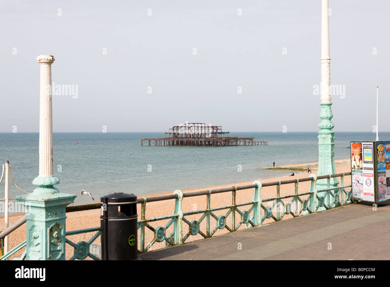 Brighton Promenade Railings Hi res Stock Photography And Images Alamy