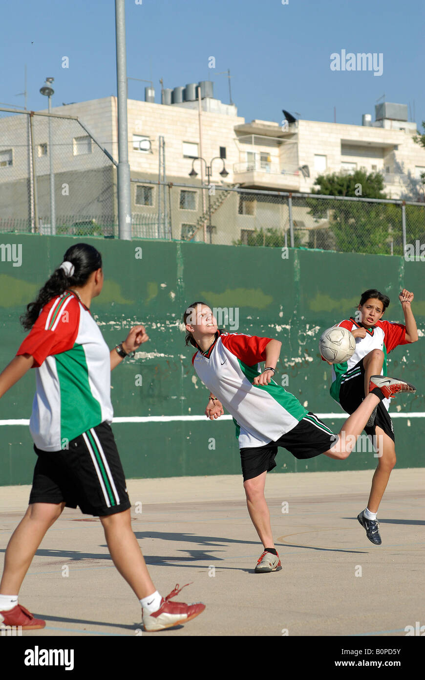 Palestine Women Football Team High Resolution Stock Photography and