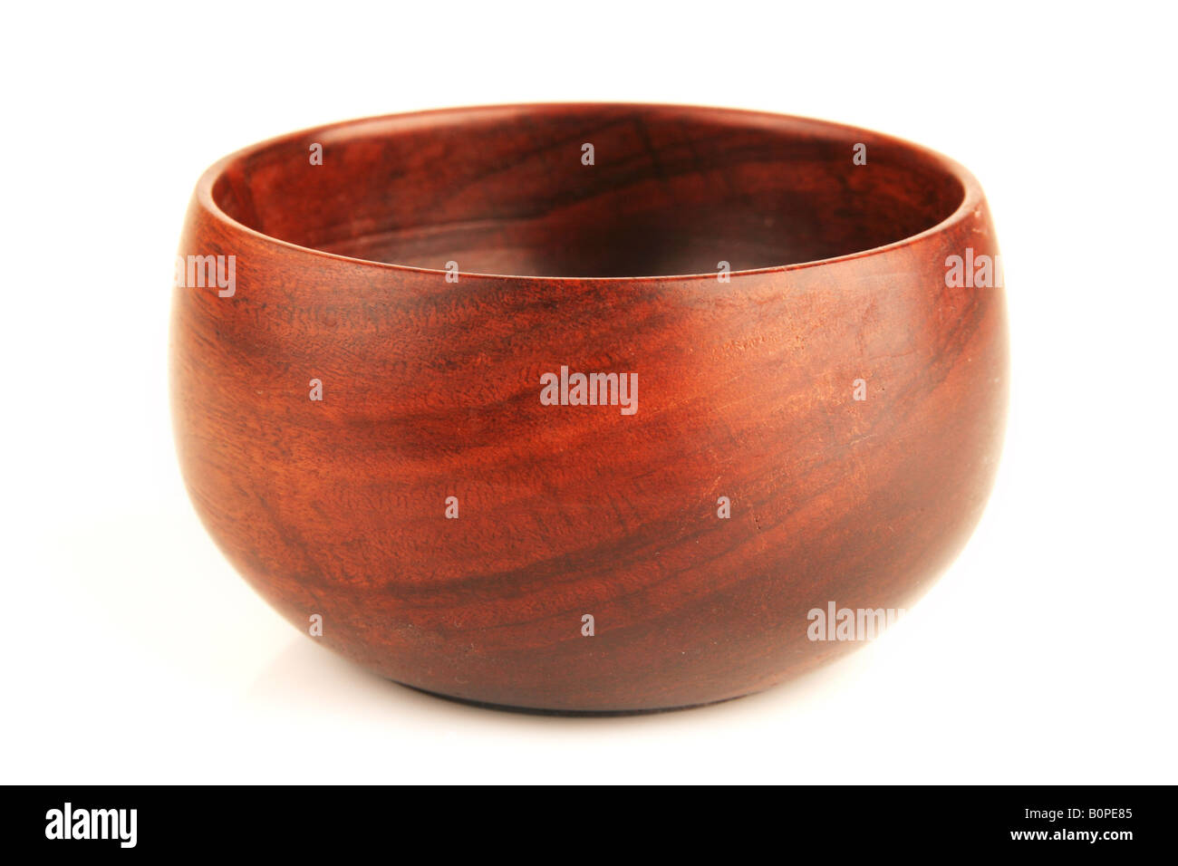 Small wooden bowl Stock Photo Alamy
