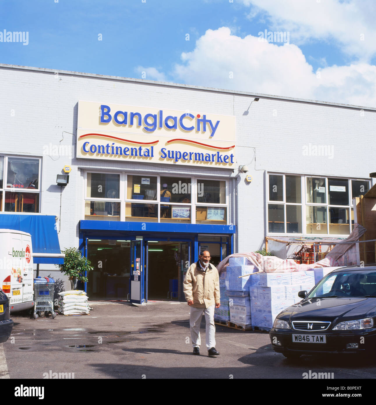 Bangla City Continental Supermarket on Brick Lane, East End, London