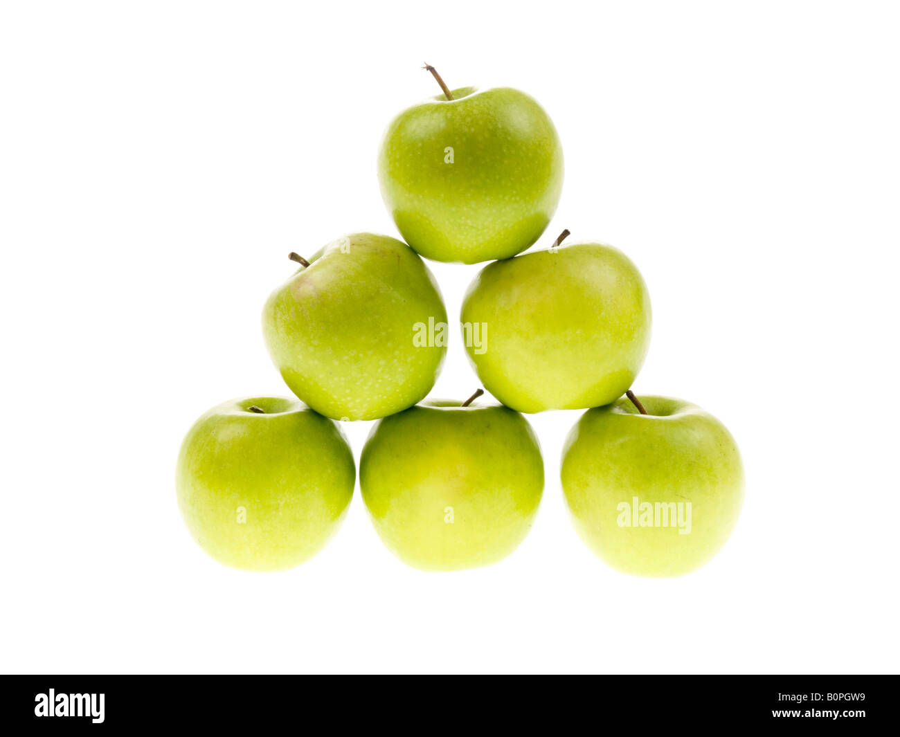 Granny Smith Apples Stock Photo Alamy