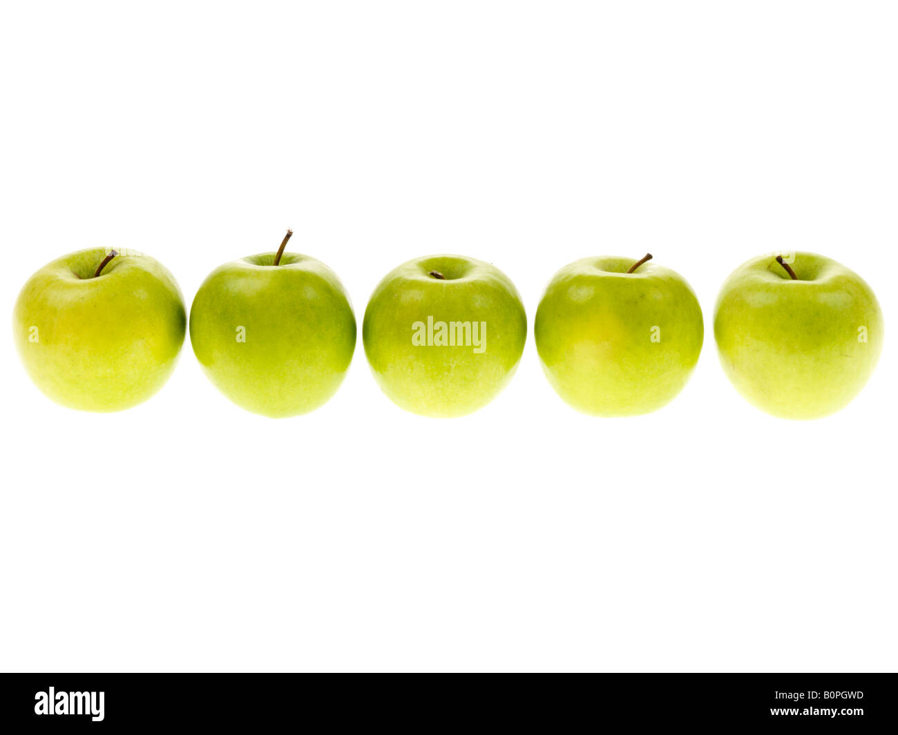 Granny Smith Apples Stock Photo Alamy