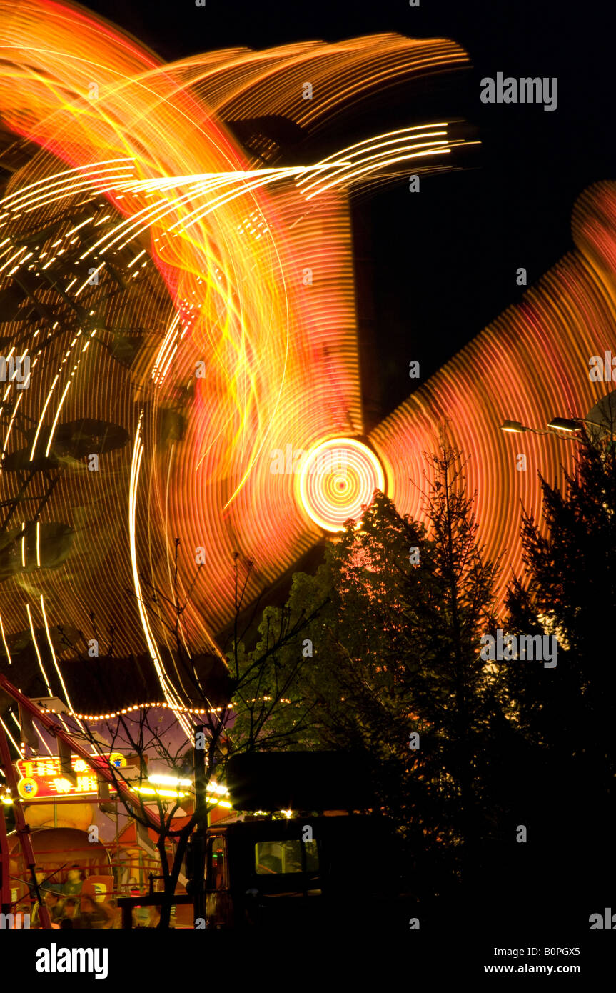 Carnival Fireworks at Fitchburg Days Celebration McKee Farms Park