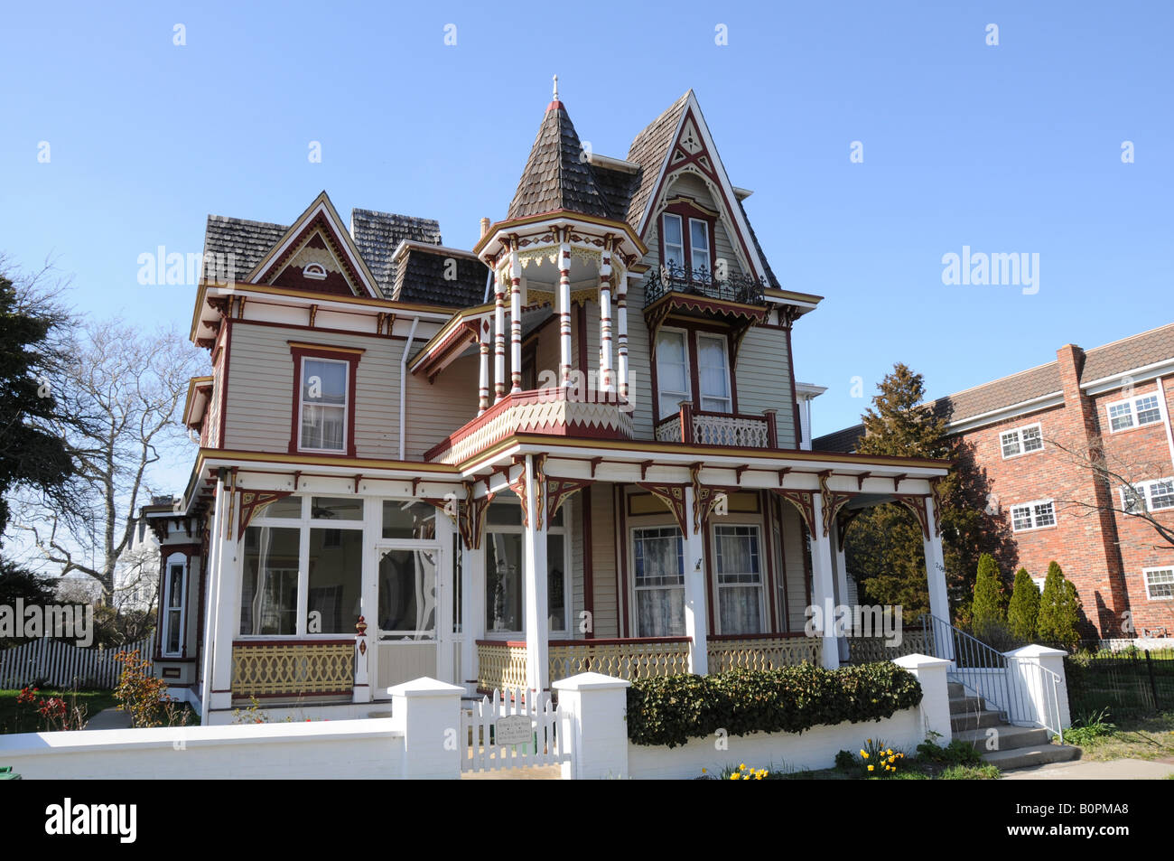 Victorian House, Cape May, New Jersey, USA Stock Photo Alamy