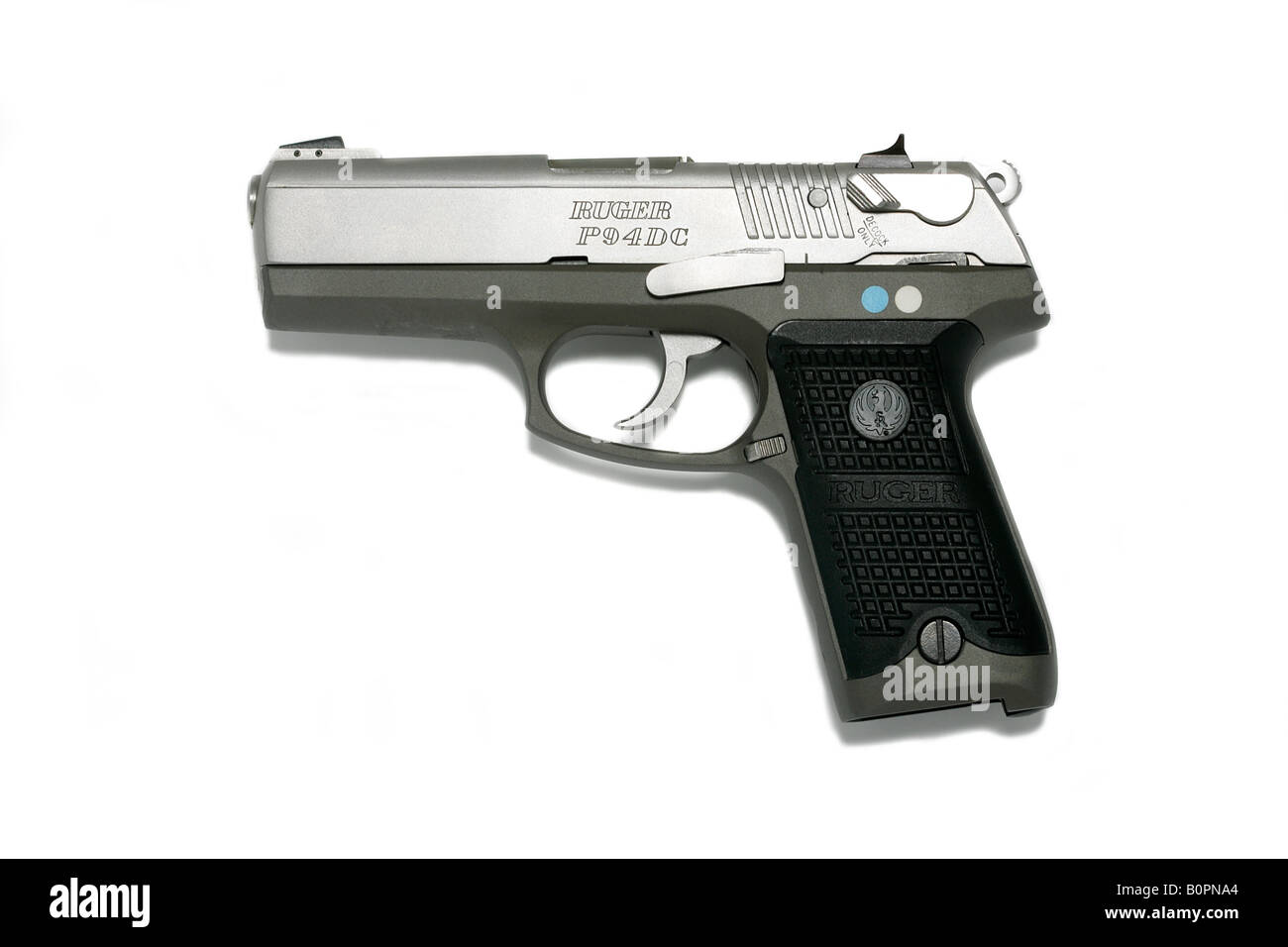 Ruger P 94 DC Hand Gun Handgun Pistol Stock Photo