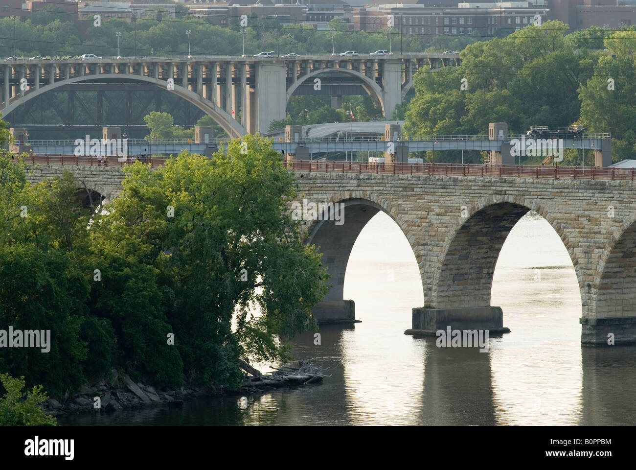 Mississippi river bridge collapse hires stock photography and images