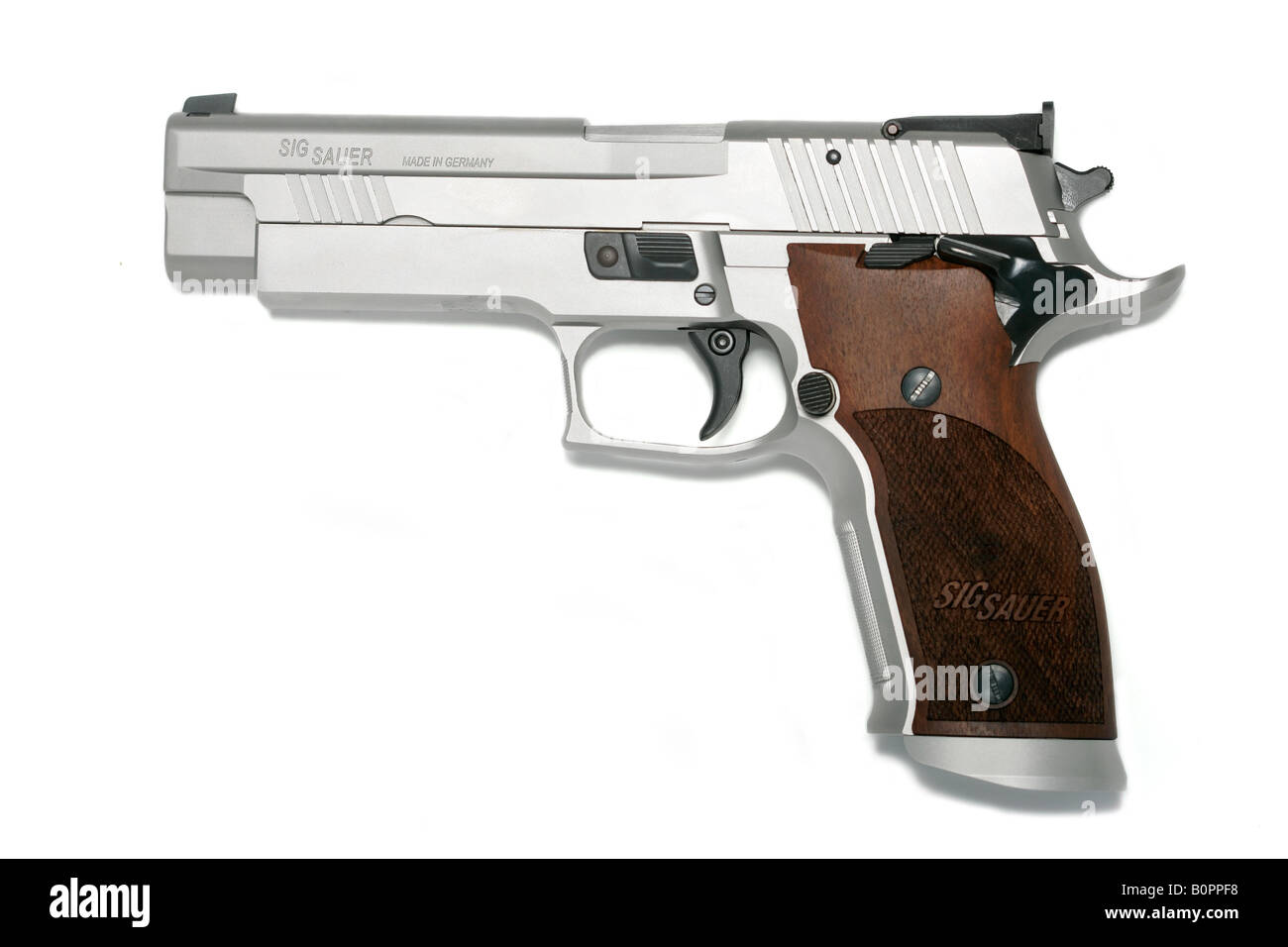 SIG SAUER Germany pistol handgun hand gun Stock Photo Alamy