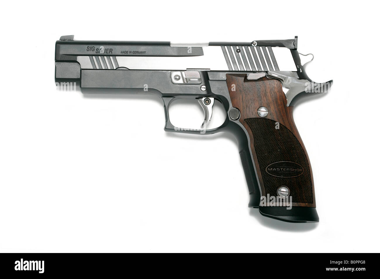 SIG SAUER Germany pistol handgun hand gun Stock Photo Alamy
