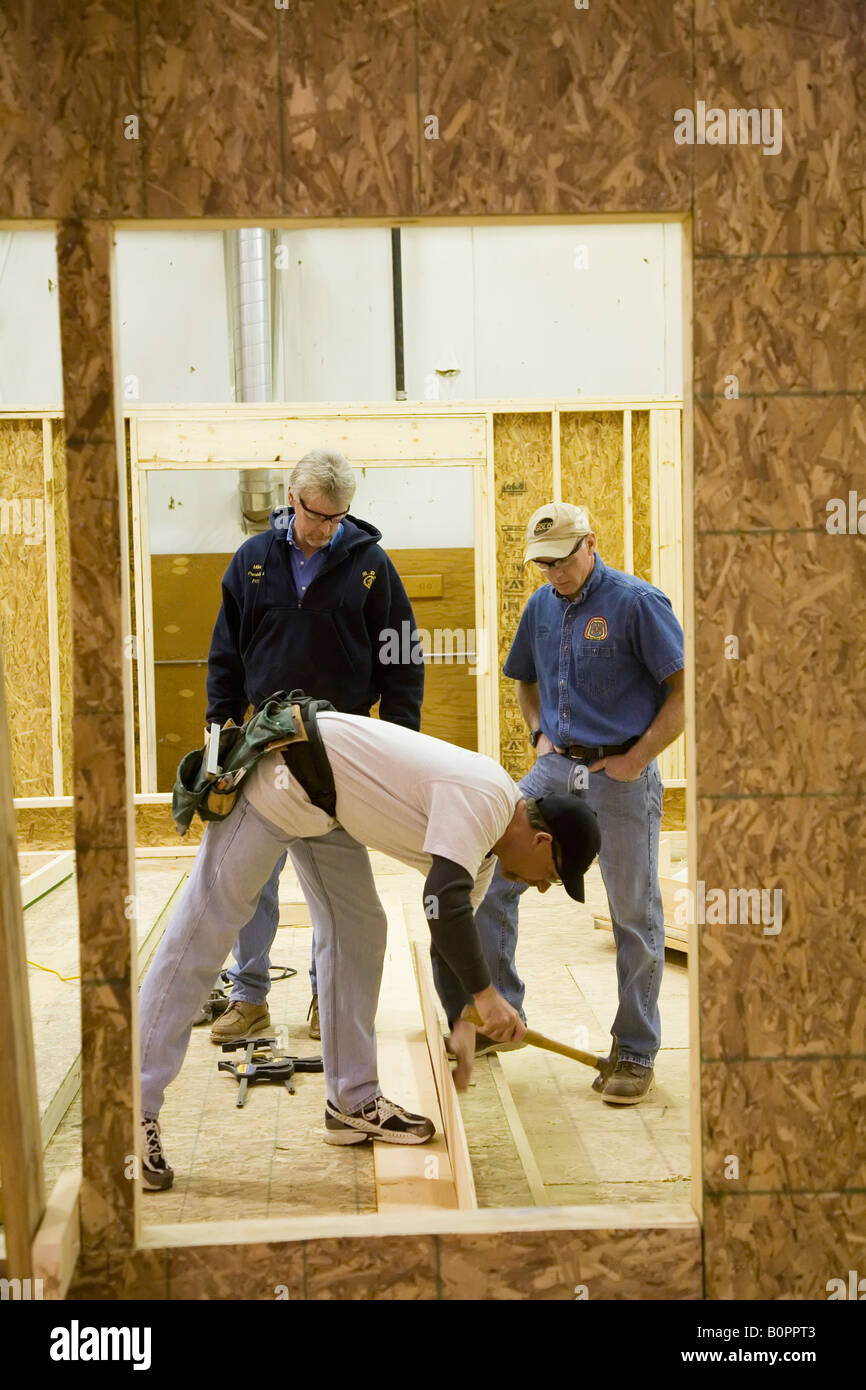 Carpenters Apprentice Training Center Stock Photo 