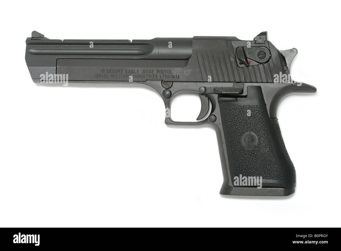 Desert Eagle 44 50 AE Israel Military Industries Ltd pistol handgun hand gun Stock Photo
