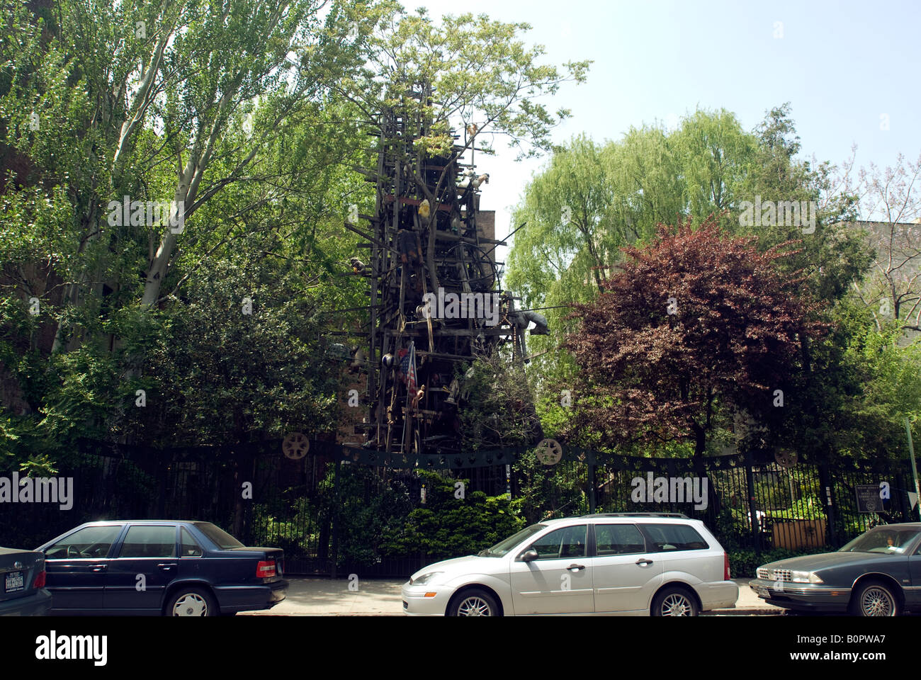 Eddie Boros Toy Tower In The East 6th Street And Avenue B Community ...