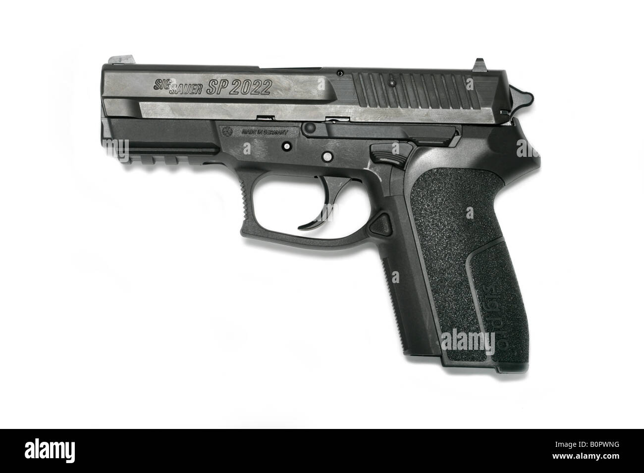 SIG SAUER SP 2022 Germany pistol handgun hand gun Stock Photo Alamy