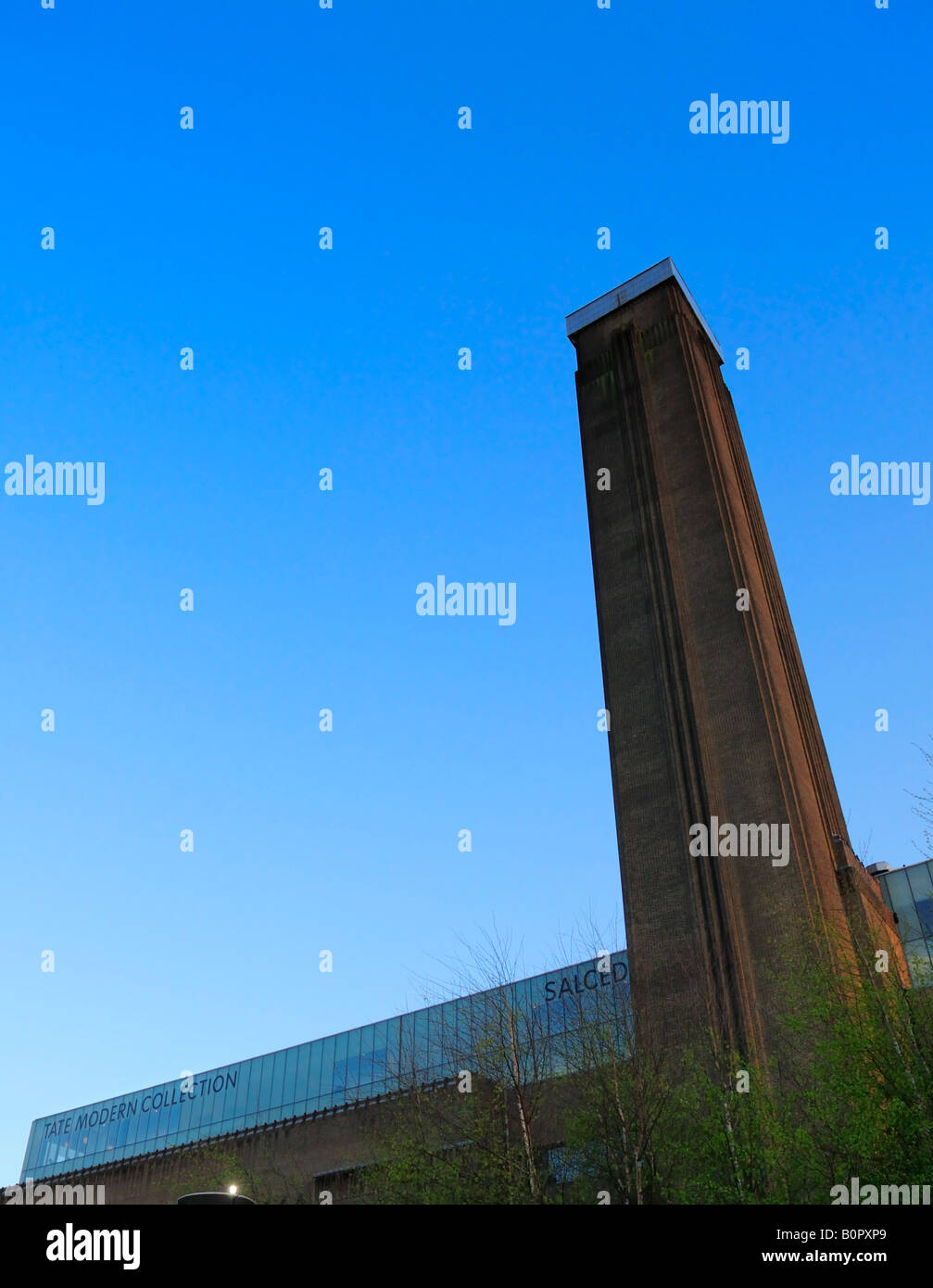 The Tate Modern Art Gallery London Britain Stock Photo