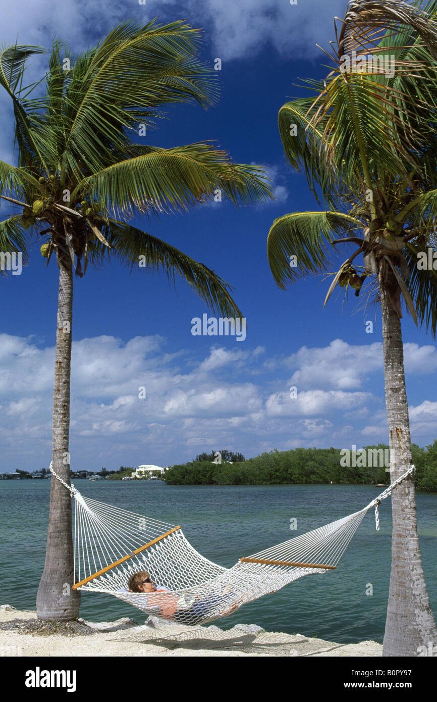 Hotel Garden Cove Key Largo Florida Keys Florida USA Stock Photo