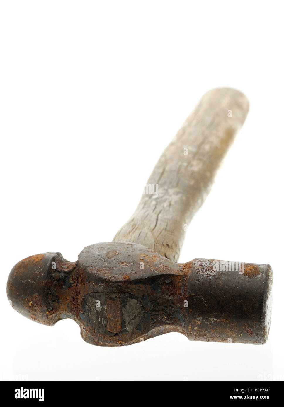 Old Rusty Hammer Stock Photo