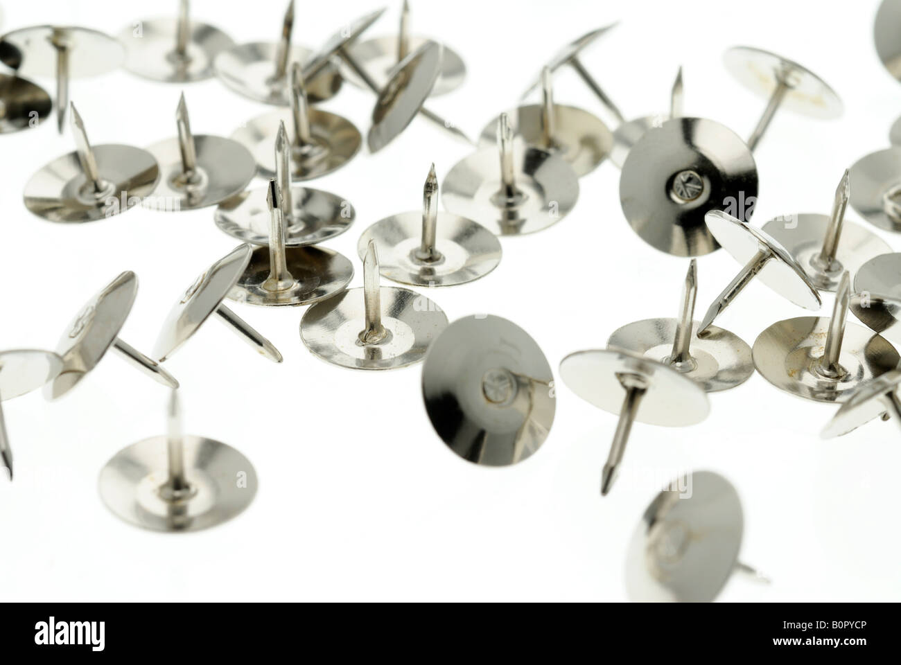 Drawing Pins Tacks Stock Photo Alamy