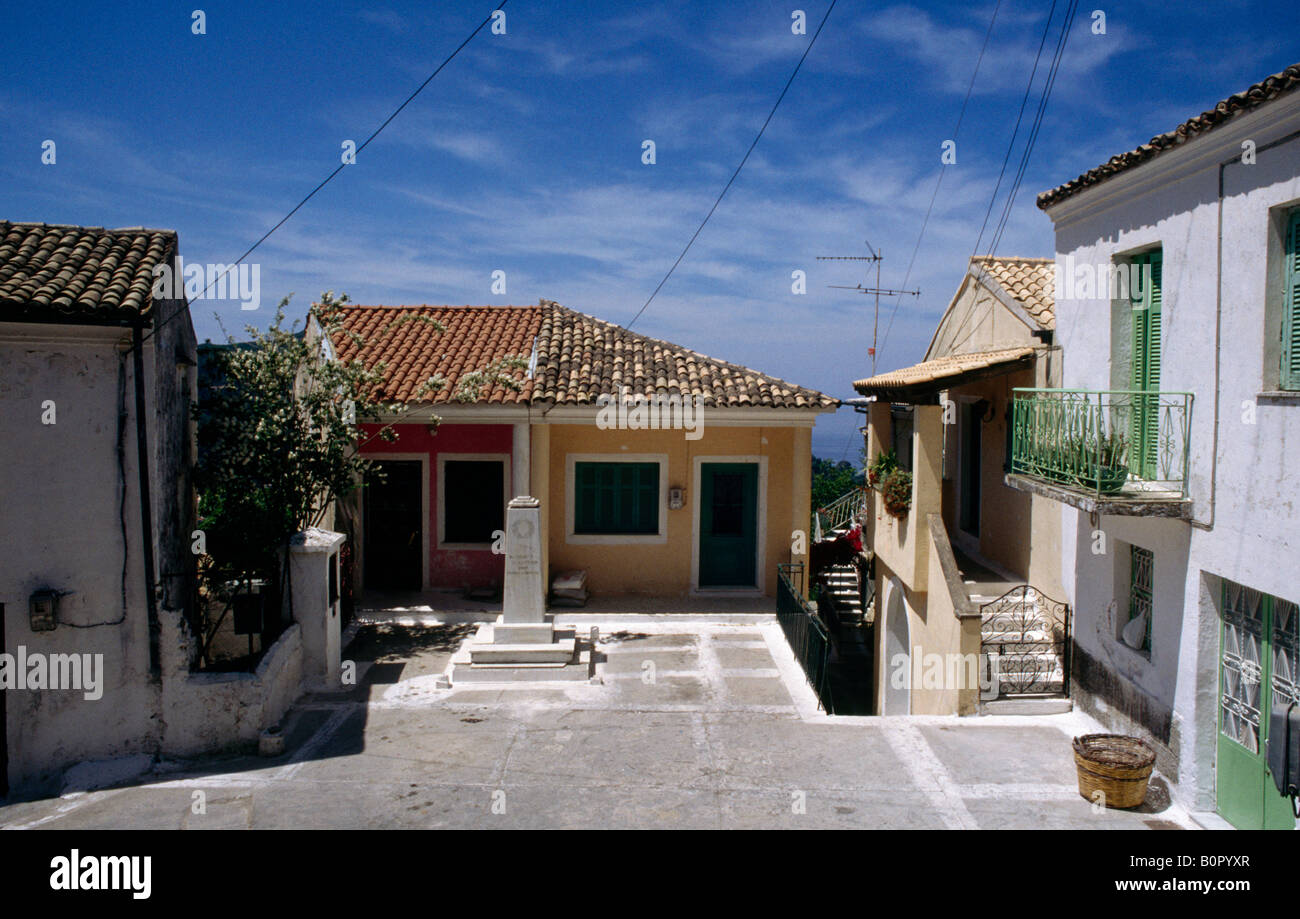 Corfu Greece Agios Deka Stock Photo - Alamy