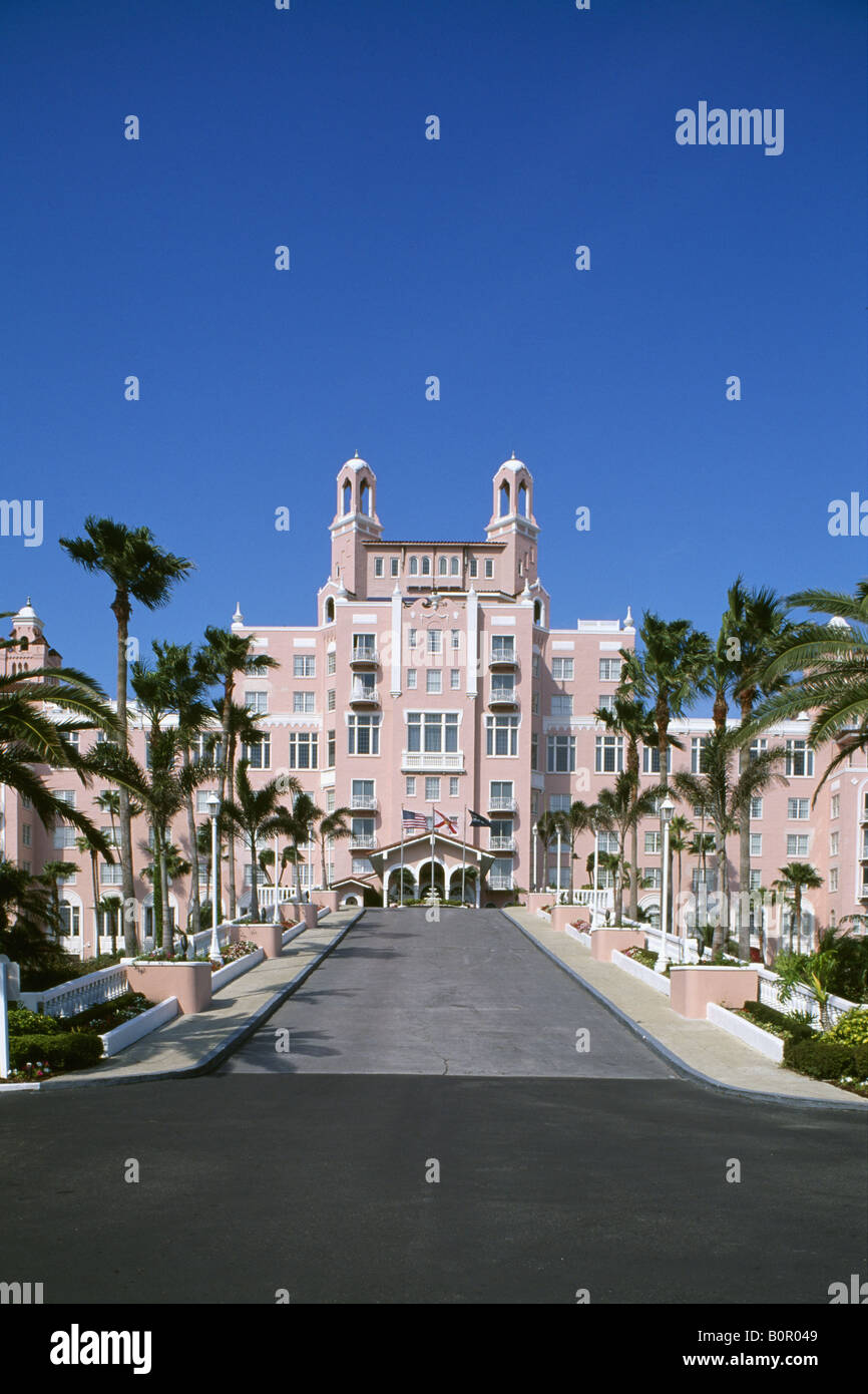 Don Cesar Resort Hotel St Petersburg Florida USA Stock Photo