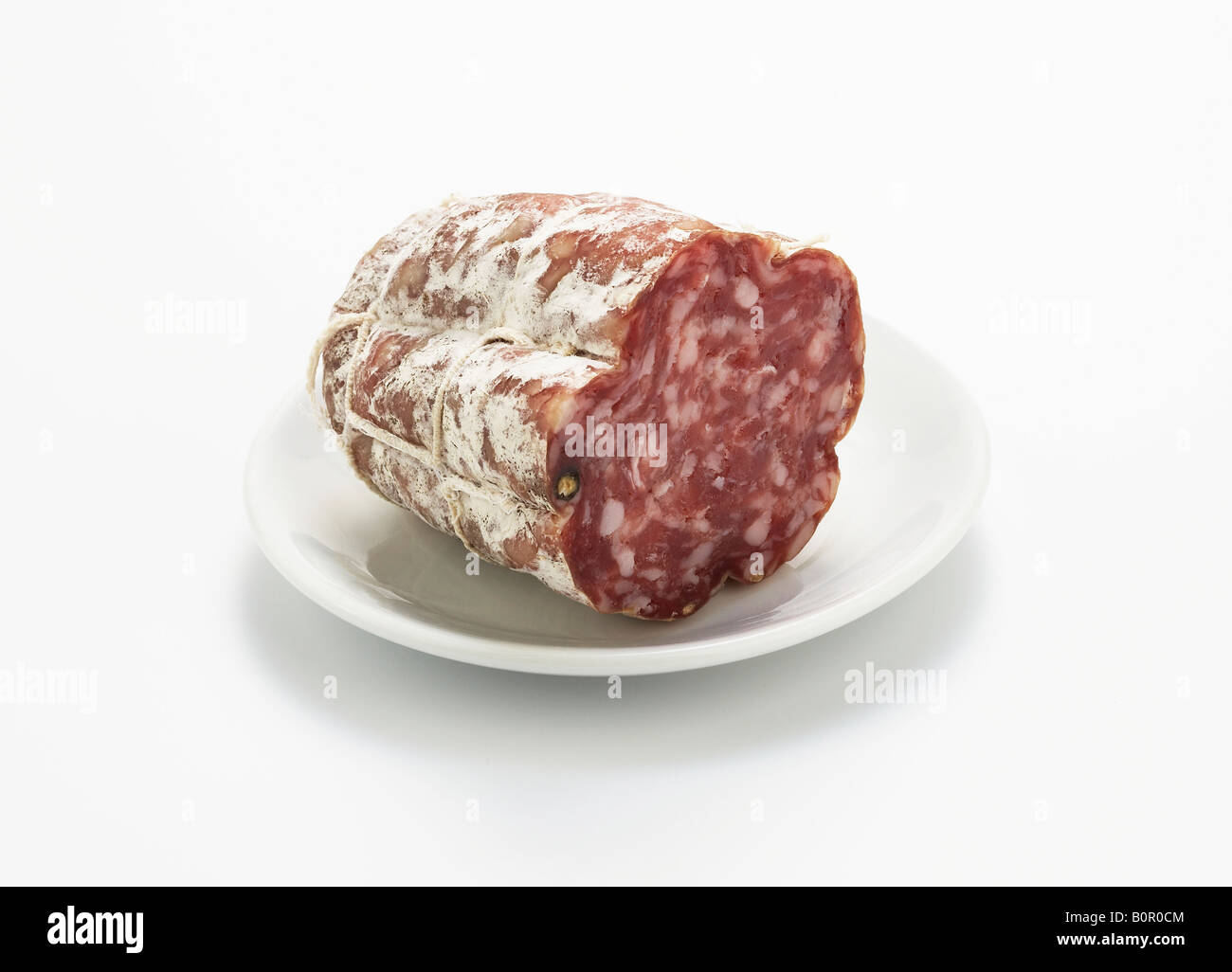 Salami cut out Cut Out Stock Images & Pictures - Alamy