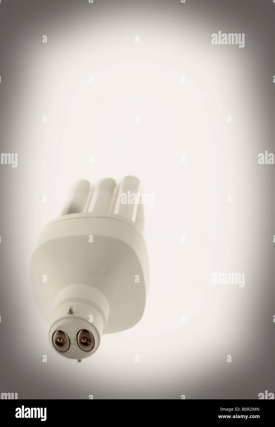 Energy Saving Light Bulbs Stock Photo